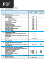 Temporary Facility Construction Materials | PDF | Plumbing | Equipment
