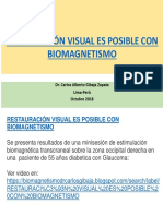 RESTAURACIÒN VISUAL ES POSIBLE CON BIOMAGMETISMO MÈDICO