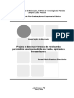 22- Jones Clécio Otaviano Dias Júnior - Projeto e Desenvolvimento de Minibomba Peristáltica Usando Medição de Vazão, Aplicada a Biossensores