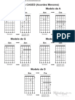 4 - Sistema CAGED (Acordes Menores) PDF