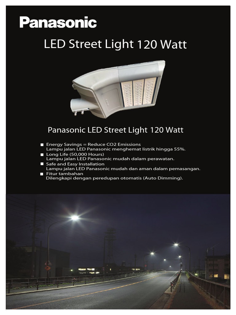 Panasonic 2024 street light