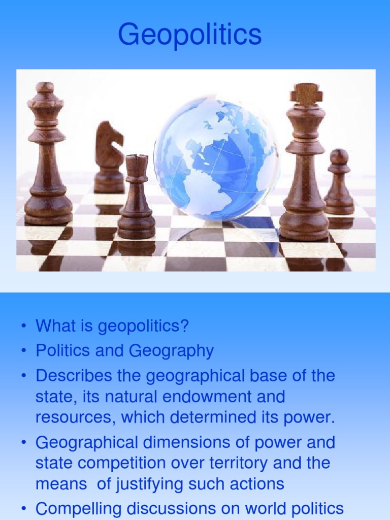 Understanding Geopolitics and Strategy | PDF | Geopolitics ...