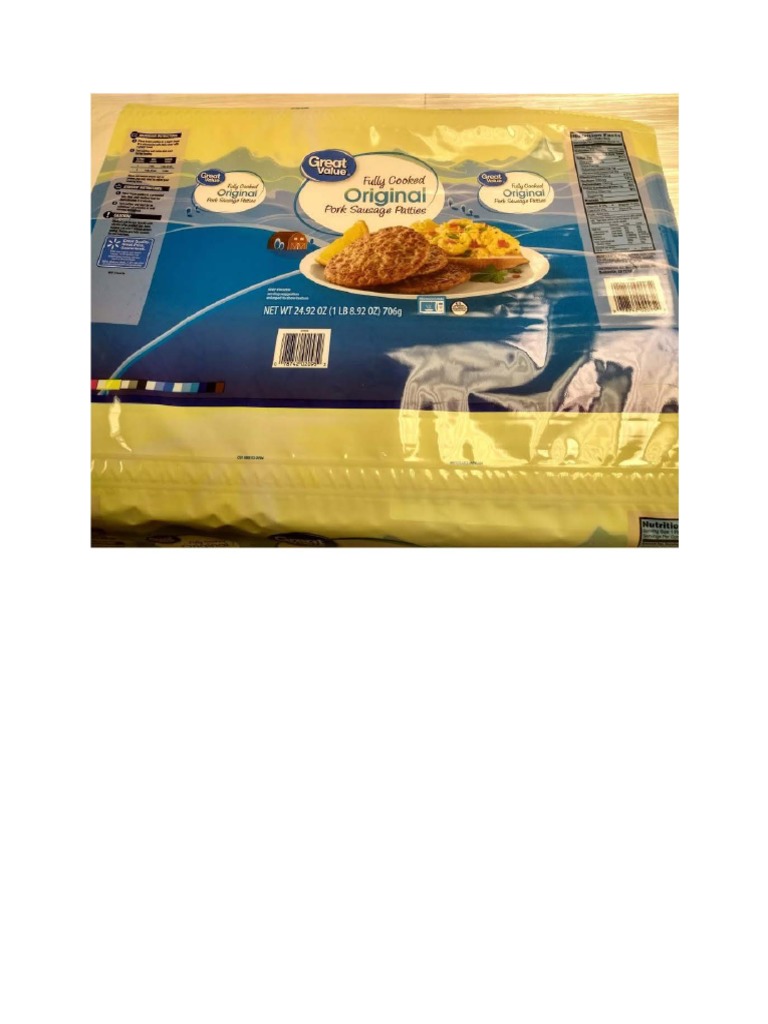 Prepared Foods Labels for Recalled Products