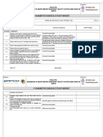 Comments Resolution Sheet: Company: Contractor