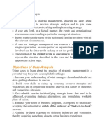 A Guide To Case Analysis