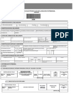 Formulario Declaracion Juramentada