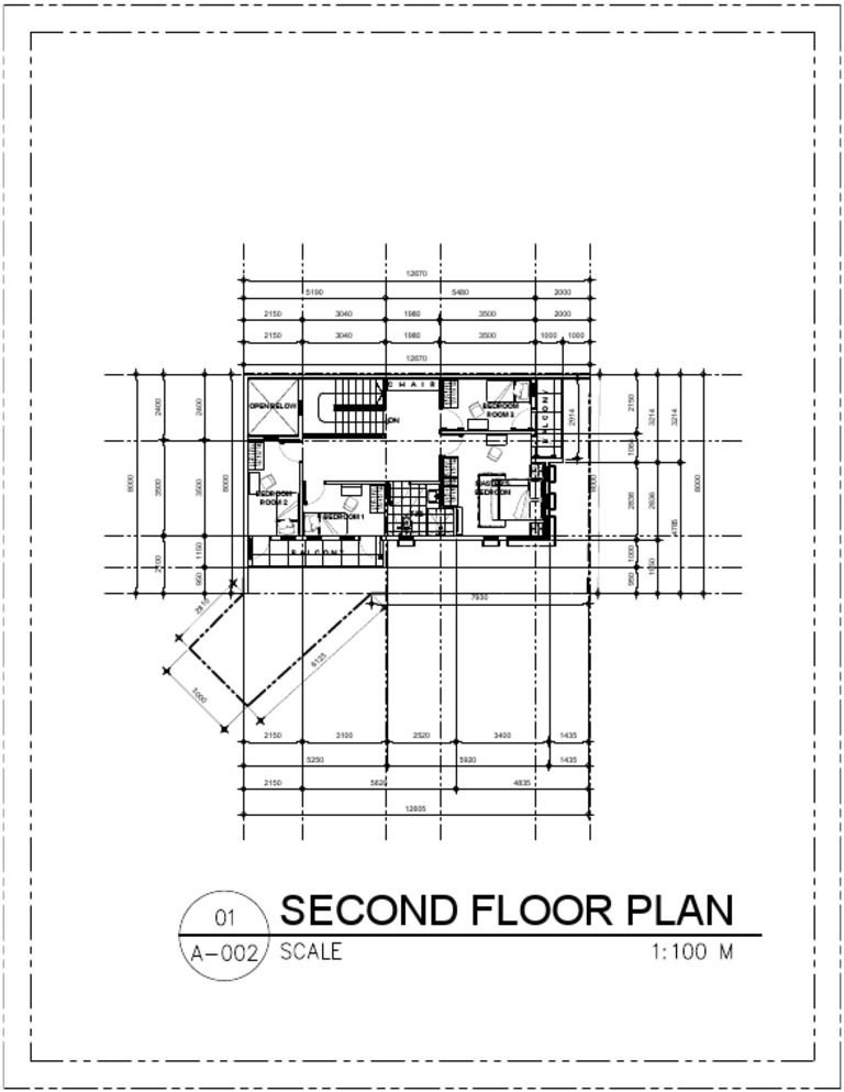 Second Floor Plan | PDF | Home