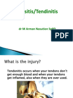 Bursitis/Tendinitis: DR M Arman Nasution SPPD