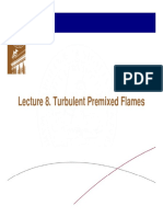 Turbulent Premixed Flames Regimes and Characteristics