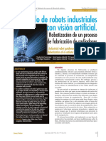 Robots Industriales Con Vision Artificial