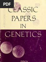 Peters Ja Classic Papers in Genetics