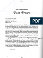 Jonno Revanche Reviews Pam Brown