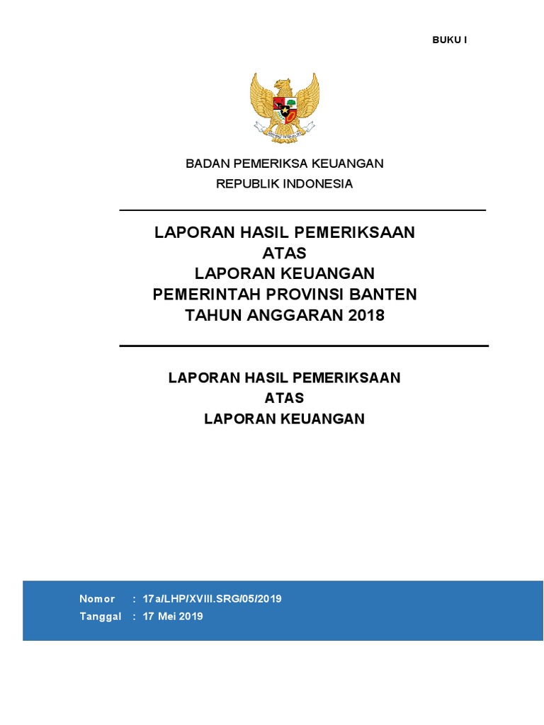 Lhp Lkpd Provinsi Banten Pdf