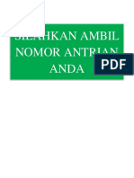 Nomor Antrian Prioritas