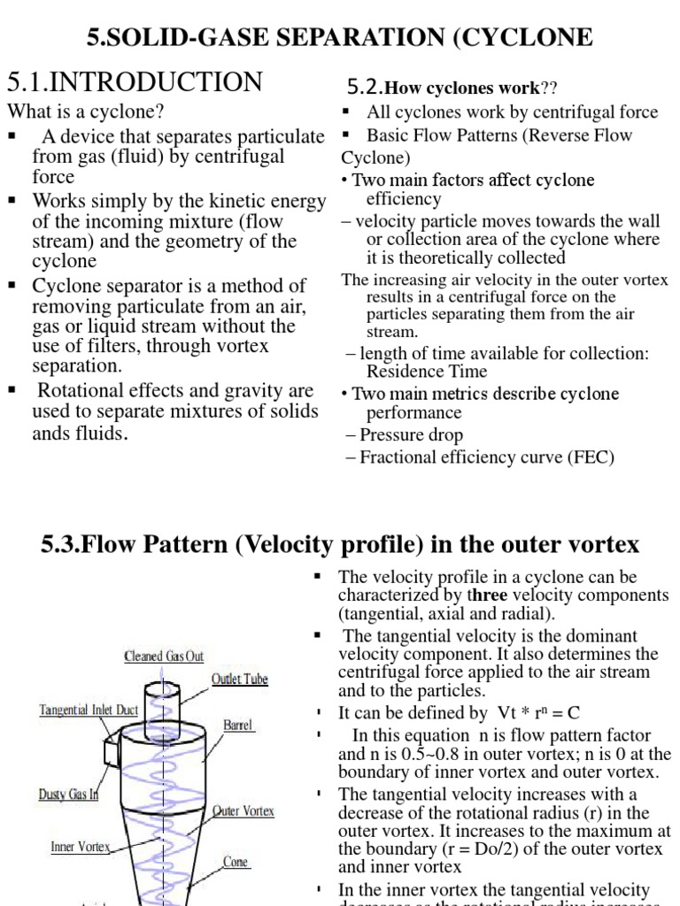 Cyclone Chemical Engineering : Facts at your Fingertips: Cyclone ...