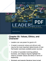 Chap005 - PPT - 8e - Values, Ethics & Character