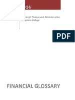 Financial Glossary: Division of Finance and Administration Hampshire College