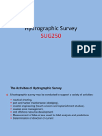 2nd Lecture - Hydrographic Survey