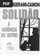 Valdemar Augusto Angerami Camon. Solidão, a ausência do outro