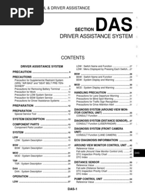 Das Driver Assistance System Pdf Airbag Medical Diagnosis