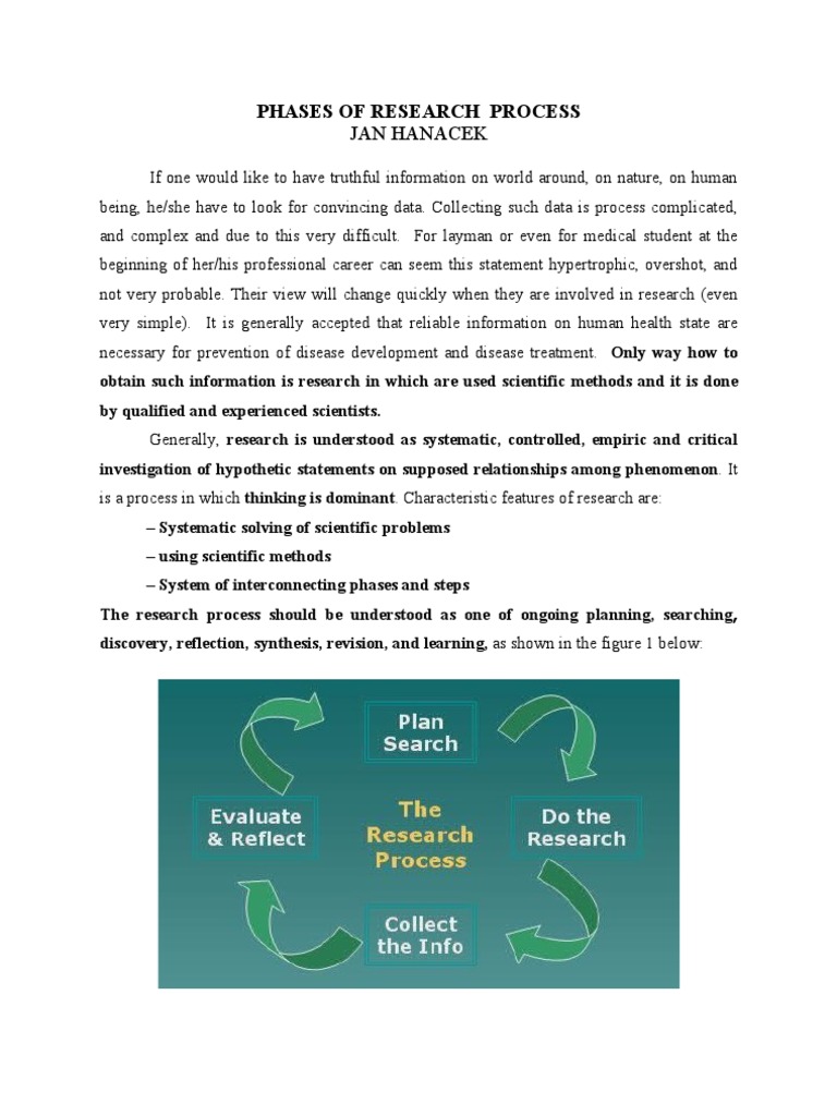 Five Phases of the Research Process | PDF | Quantitative Research ...