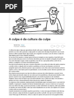 De quem é a culpa