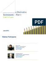 Introduction To Derivative Instruments - Part 1: Link'n Learn