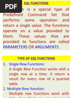 SQL Functions