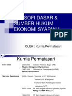 Filosofi Dasar Ekonomi Syariah