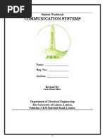 Communication Systems: Student Workbook