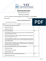 Fallsem2019-20 Mee2027 TH Vl2019201001282 Model Question Paper Model QP