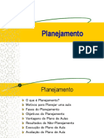 Planejamento - Estágio docência