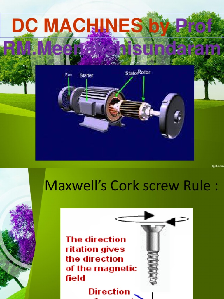 DC Machines | PDF | Electromagnetic Induction | Electric Motor