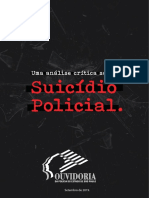 Análise crítica do suicídio policial em SP