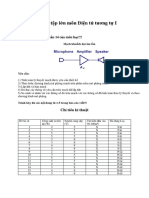 Bài tập lớn môn Điện tử tương tự 1 20191 PDF