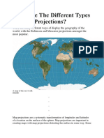 What Are The Different Types of Map Projections