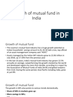 Growth of Mutual Fund in India