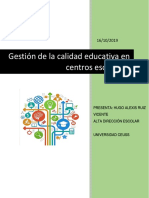 Gestión de La Calidad Educativa