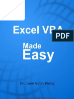Excel VBA Made Easy-Liew Voon Kiong
