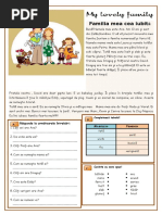 Familia Mea Minunata Text