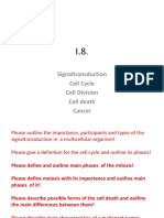 I.8. The Cell Cycle QandA