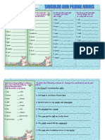 Forming plurals in English