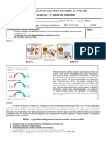 Prova de Redação para A 3 (Série Do Ensino Médio