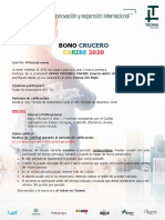 036-19 - Bono Crucero Caribe 2020