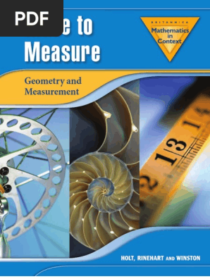 Geometry and Measurement
