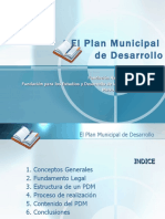 plan municipal de desarrollo