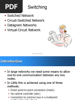 Circuit and Packet Switching