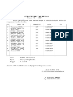 Surat Perintah Tugas