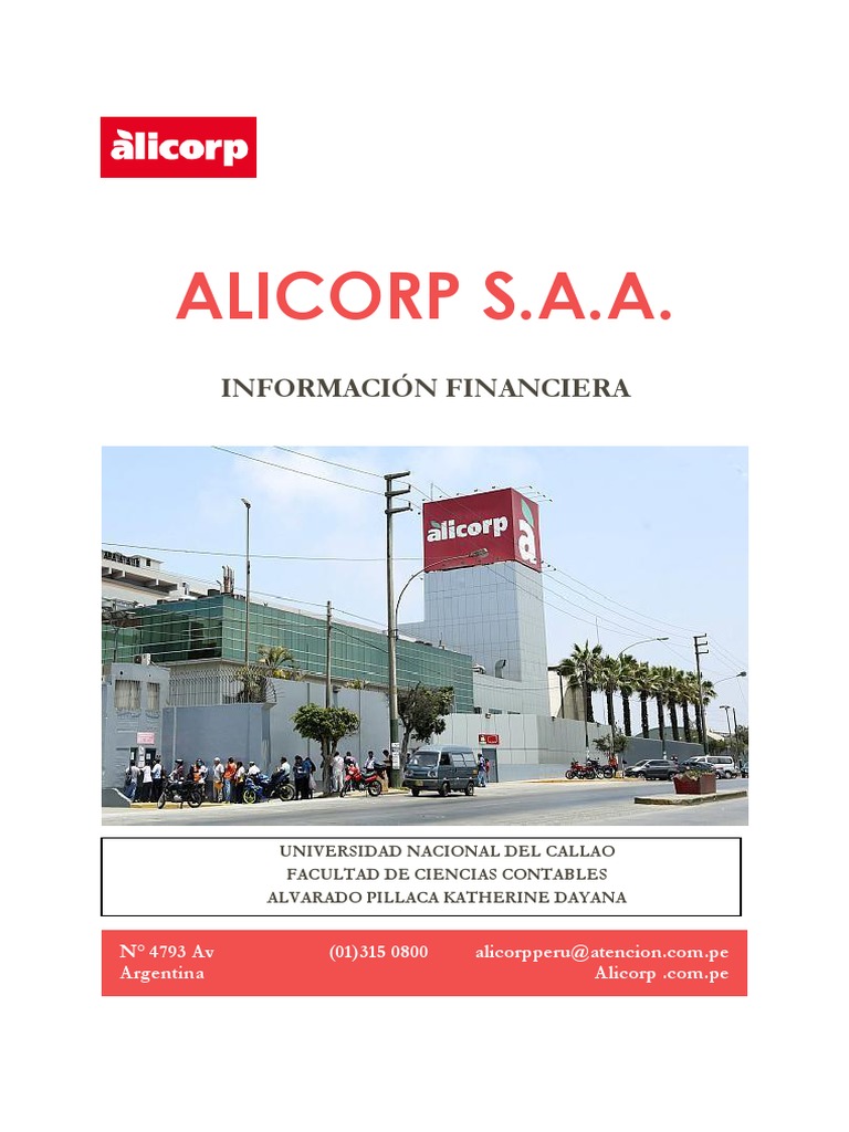 Sede Principal de Alicorp en Argentina | PDF | normas internacionales ...