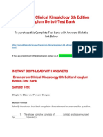 Brunnstrom Clinical Kinesiology 6th Edition Houglum Bertoti-Test Bank